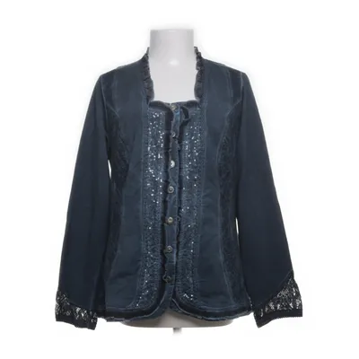 Blazer (Blue) from Body Needs Cotton, Polyester