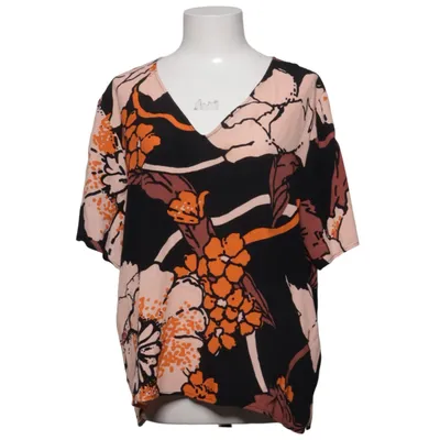 Top (Black, Multicolored) from Ichi Polyester