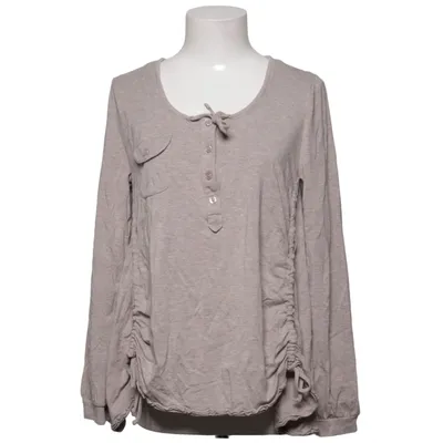 T-shirt manches longues (Beige) de ChillNorway Coton, Élasthane, Lyocell