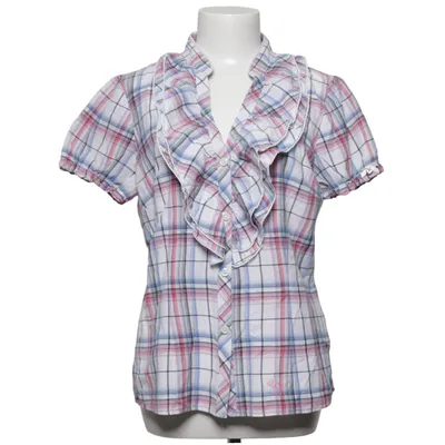Korte mouwen shirt (Wit, Blauw, Roze, Meerkleurig) van Himmelblau Katoen, Elastaan, Polyester
