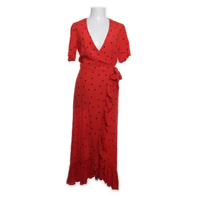 Robe portefeuille (Rouge, Noir) de Gallery Viscose