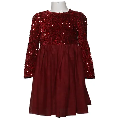Blumenkinderkleid (Rot) von Lindex Kids Polyester