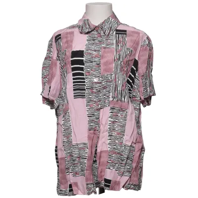 Short sleeve shirt (Pink, Black, White) from Atelier Creation Viscose