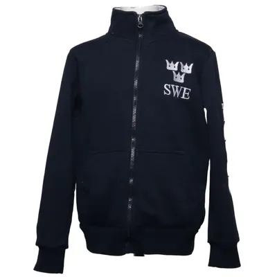 Jacket (Blue, White) from Rosetti Riding Cotton, Polyester