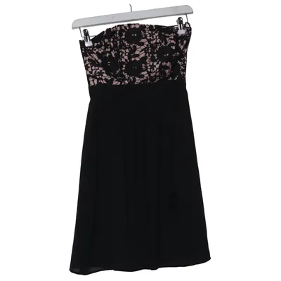 Robe de cocktail (Noir, Rose) de Marie Blanc Polyester