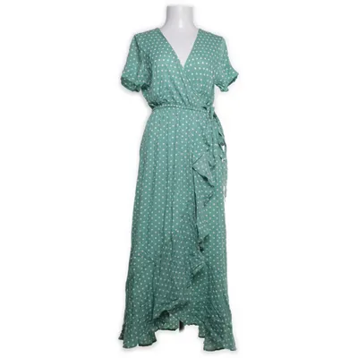 Robe longue (Vert, Blanc) de R&F Polyester, Viscose