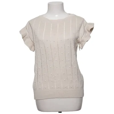 Pull sans manches (Beige) de By Me Acrylique, Coton
