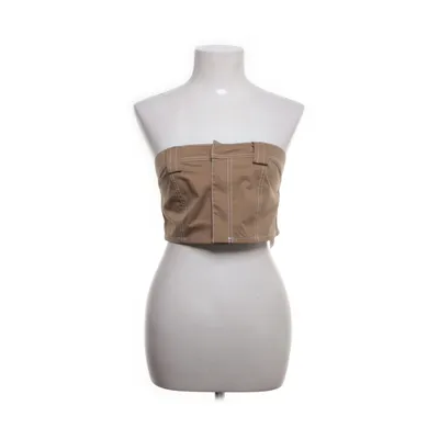 Crop Top (Beige) von Nasty Gal Polyester
