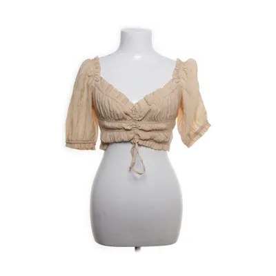 Crop top (Beige) från Dilvin Basic Elastan, Modal, Polyester