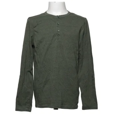 Farfarströja (Grön) från H&M Basic Bomull, Polyester