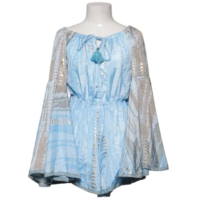 Jumpsuit (Blue, Brown, Multicolored) from Boho Style Silk, Viscose