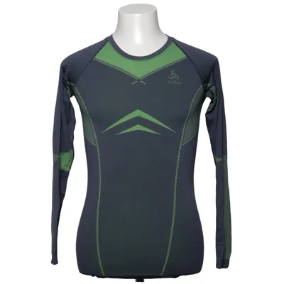 Base layer shirt (Gray, Green, Multicolored) from Odlo Elastane, Polyamide, Polyester