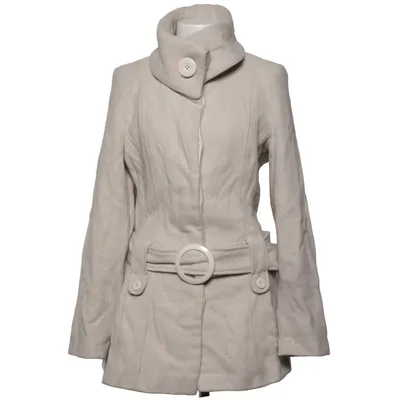 Mantel (Beige) von Jane Norman Acetat, Polyamid, Polyester, Viskose, Wolle