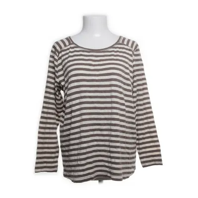 Lange mouwen shirt (Bruin, Wit) van Gina Benotti Katoen, Polyester