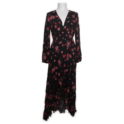 Maxikjole (Sort, Flerfarvet) fra Stradivarius Viscose