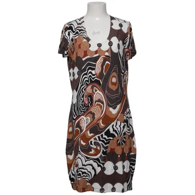 Jurk (Wit, Bruin, Zwart) van Liv Collection Polyamide, Viscose