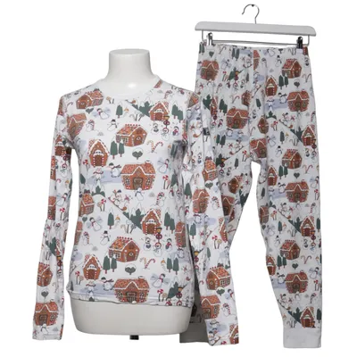 Pajamas (White, Brown, Multicolored) from Polarn O. Pyret Elastane, Organic cotton