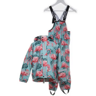 Regnställ (Blå, Rosa, Vit) från Blount & Pool Polyester, Polyuretan