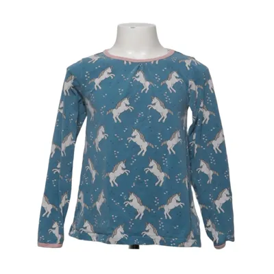 Lange mouwen shirt (Blauw, Wit, Roze) van Maxomorra Katoen, Elastaan