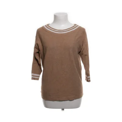 Sweater (Brown, White) from Comma Viscose