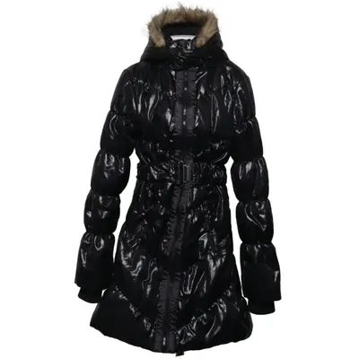 Vinterfrakke (Sort) fra Pretty Sille Polyester