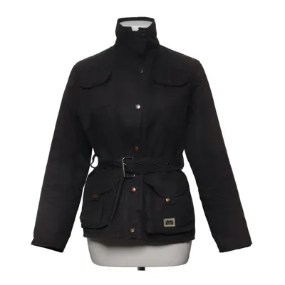 Wachsmantel (Schwarz) von Brixtol Baumwolle, Polyester