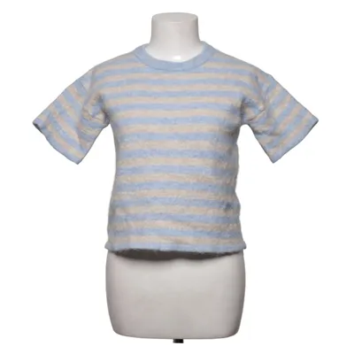 Strickpullover (Blau, Beige) von Selected Alpakawolle, Elasthan, Polyamid, Polyester