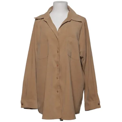Blouse (Beige) from Free Form Elastane, Polyester