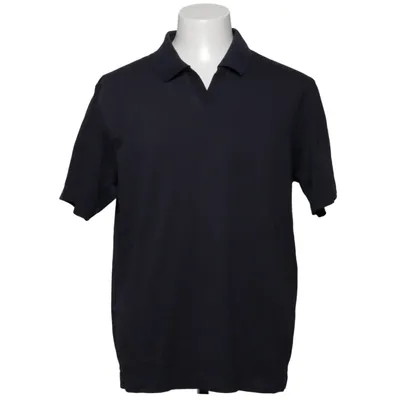 Polo (Gris) de Uniqlo Coton, Polyester recyclé
