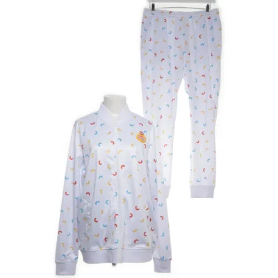 Träningsställ (Vit, Flerfärgad) från OLW Polyester
