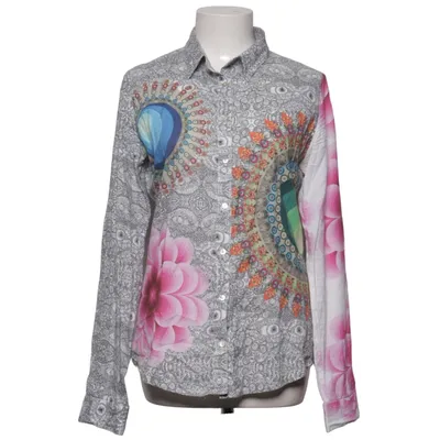 Skjorta (Vit, Flerfärgad) från Desigual Bomull