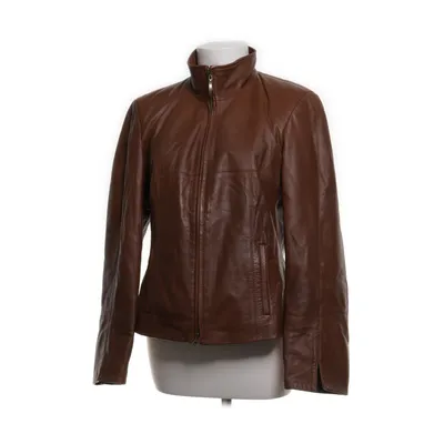 Lederjacke (Braun) von Madeleine Leder, Polyester