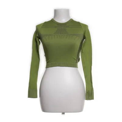 Crop top (Groen) van Iets Frans Elastaan, Polyamide, Polyester
