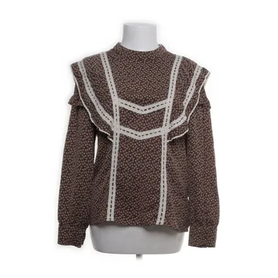 Blus (Brun, Vit) från Golden Line Polyester