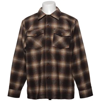 Overshirt (Vincent Shadow Check) from Nudie Jeans Polyester, Wool