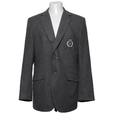 Blazer (Gray) from GANT Cupro, Viscose, Wool