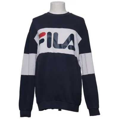 Sweatshirt (Bleu, Blanc, Rouge) de Fila Coton, Polyester