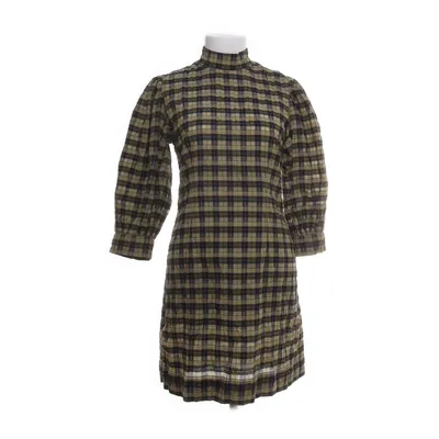 Jurk (Groen, Meerkleurig) van Ganni Katoen, Polyamide, Polyester