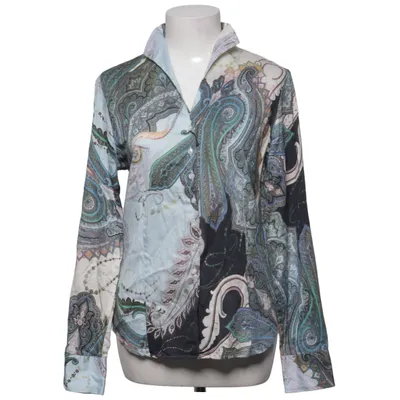 Blouse (Blauw, Meerkleurig) van Eterna
