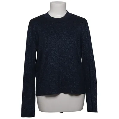 Pull-over (Bleu) de Carin Wester Coton, Fibre métallique, Polyamide, Polyester