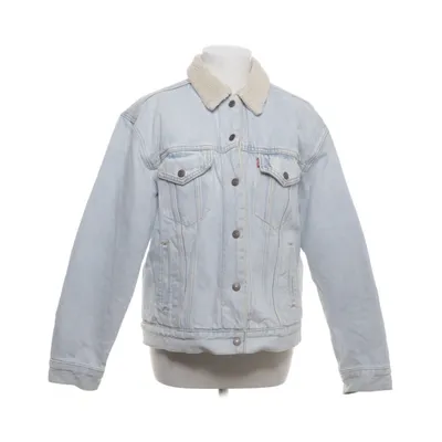 Gevoerde spijkerjas (Blauw) van Levi Strauss & Co Katoen, Imitatiebont, Polyester, Acryl