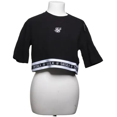 Crop top (SSW-2257 REVERT CROP TEE) de SikSilk Coton, Élasthane