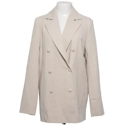Blazer (Beige) van Selma Omari x Na-KD Elastaan, Polyester, Viscose