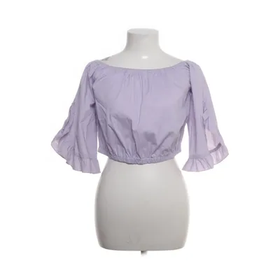 Crop top (Lila) från Andrea Hedenstedt x NA-KD Bomull, Elastan