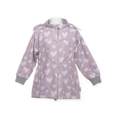 Jacket (Pink, Gray) from Racoon Cotton, Polyester