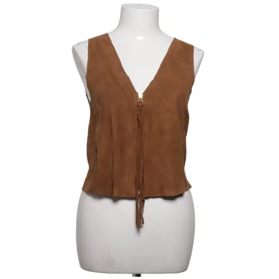 Gilet (Bruin) van Zara Trafaluc Leer