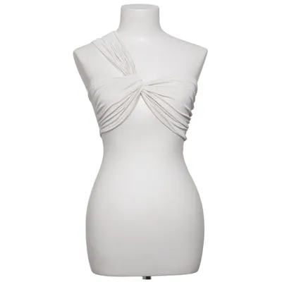 Top tube (Beige) de Melissa Bentsen x NA-KD Élasthane, Polyester