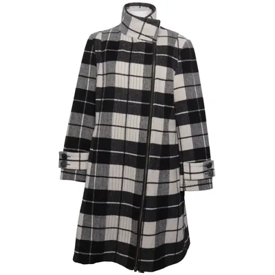 Jas (Zwart, Wit) van Veto Polyester, Wol