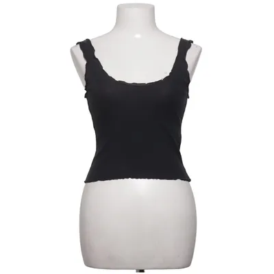 Tanktop (Zwart) van Hollister Katoen, Elastaan