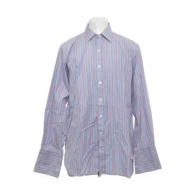 Shirt (Blue, Multicolored) from New & Lingwood Cotton